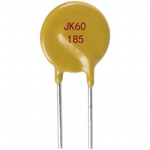 100 pcs new jinke polymer pptc ptc dip resettable fuse 60v 1.85a jk60-185 for sale