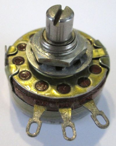 500 ohm  2 watt potentiometer short shaft allen-bradley  1 pcs.  nos for sale