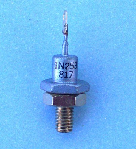1N562 General Electric Silicon Rectifier 100V 3A DO-4 Cathode Case - Vintage NOS