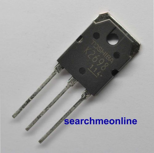 5pcs NEW ORIGINAL GENUINE TOSHIBA 2SK2698 K2698 15A 500V N-CHANNEL MOSFET TO-3P