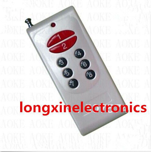 1000m 8keys / buttons rf wireless remote control/learning remote 315mhz for sale