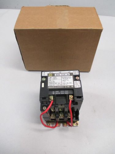 New square d 8536 sag-12 240v-ac 2hp 9a amp size 00 ac contactor d435494 for sale