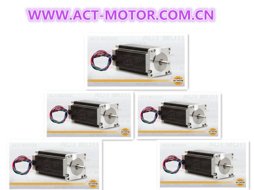 5 pcs nema 23HS6620 stepper motor 185oz.in