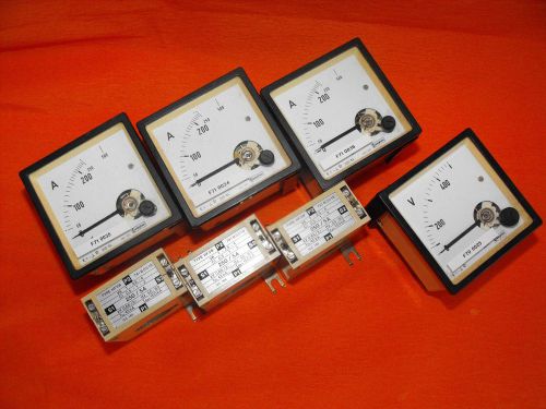 LK-NES CURRENT TRANSFORMER TYPE HF-3B 250/5A.(LOT7).USED