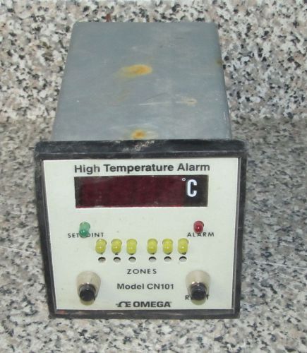 OMEGA CN101 HIGH TEMPERATURE ALARM  TEMPERATURE CONTROLLER