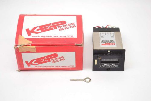 New kep evs214/evs1513 preset timer 5 digit 120v-ac counter b477147 for sale