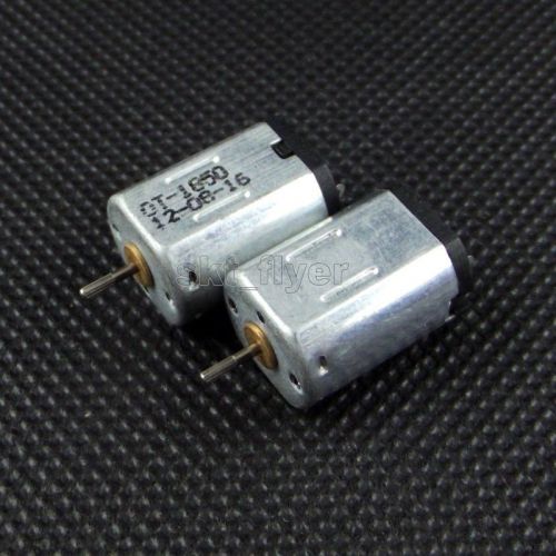 2pcs 22000RPM 3V DC N20 Motor for Aircraft Airplanes Helicopter DIY 15*10*12mm