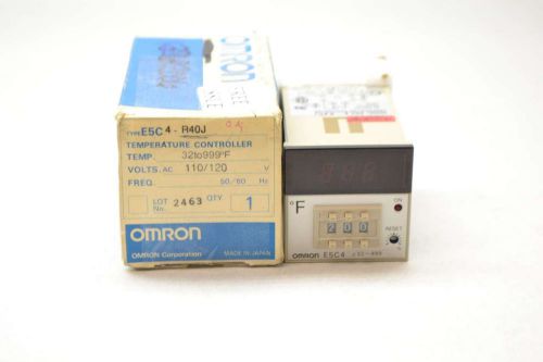 NEW OMRON E5C4-R40J 32-999F120V-AC TEMPERATURE CONTROLLER D441682