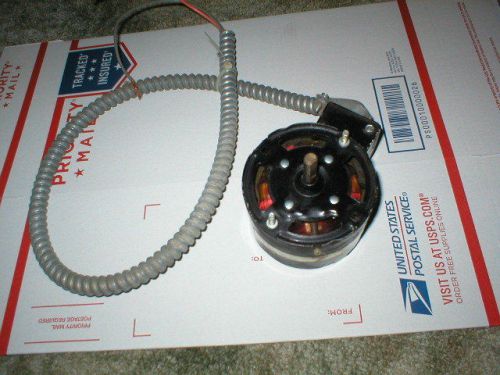 Used fractional horsepower motor from jensen  woodstove draft motor  115v  .34a for sale