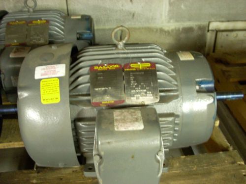 Baldor 10hp motor, 3450 rpm, 215jm, 460 volt, marine duty, chemical resistant for sale