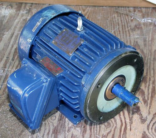 Teco westinghouse explosion proof motor xp0054 5 hp 208-230/460 3 ph for sale