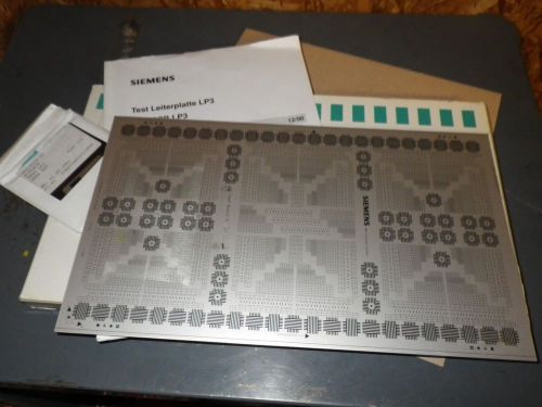 Siemens Test Board LP3 SIPLACE HS50