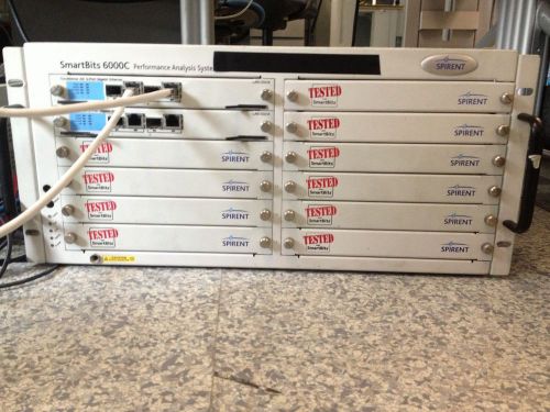 Spirent Smartbits 6000C  XFP-3731A  two units and LAN-3325A  two units