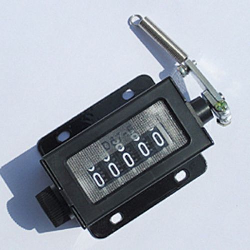 D67-f mechanical click counter 5 digit manual hand tally 350rpm 38x30mm 99999 for sale