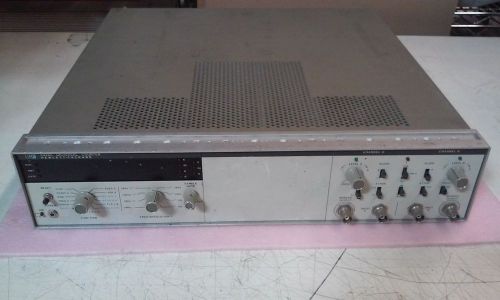 HP 5328A UNIVERSAL COUNTER with Channel A B opt. 11 HP-IB Digital 1/0 Module
