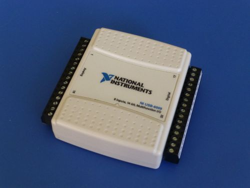 National instruments usb-6009 data acquisition card, ni daq, multifunction for sale
