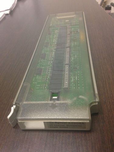 AGILENT 34908A 40 Channel Single-Ended Multiplexer Module for 34970A/34972A