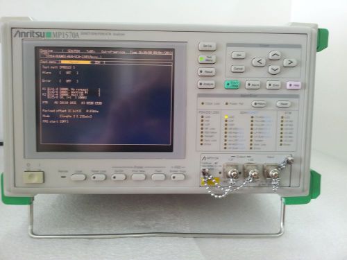 Anritsu mp1570a opt. 02.10 sonet/sdh/pdh/atm analyzer: up to 10g for sale