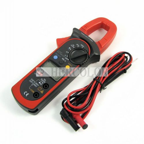 Portable auto-range digital clamp meter dc/ac max upto 600v 400a 1mhz with case for sale