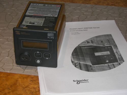Power measurement powerlogic  ion 7330 digital power &amp; energy meter for sale