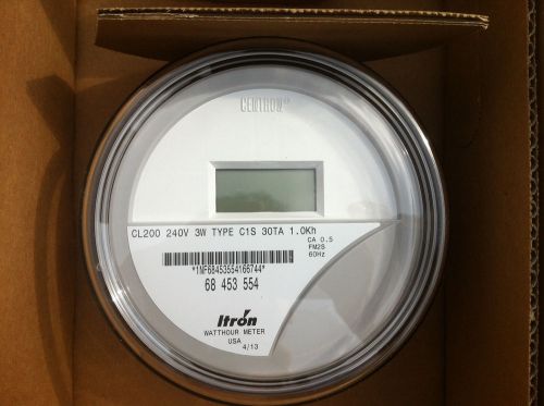 ITRON - WATTHOUR METER (KWH) C1S - CENTRON - 240 VOLTS, FM2S, 200 AMPS