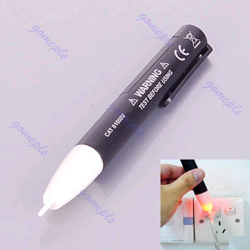Non contact new voltage detector 90~1000v ac pen tester blk for sale