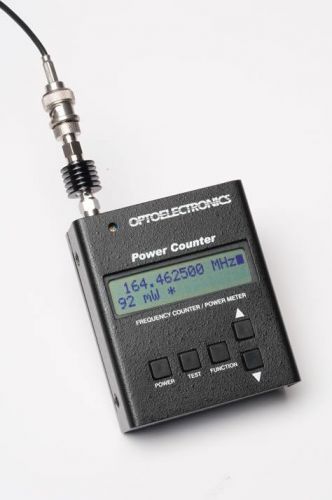 OPTOELECTRONICS POWER METER COUNTER -Test SHURE Bodypack / Wireless Mics