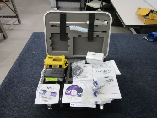 RAE MULTIRAE PLUS PGM-50-5P MULTIPLE GAS DETECTOR KIT NEW