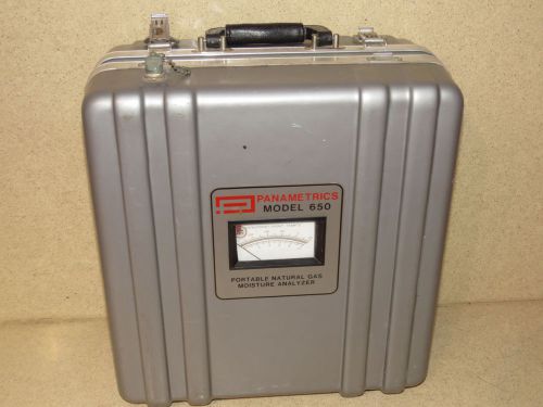 Panametrics Model 650 Portable Natural Gas Moisture Analyzer (pn1)