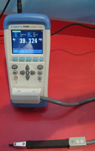 Handheld lcr meter 100khz l c r q d z ? esr test tft lcd touch screen usb at826 for sale