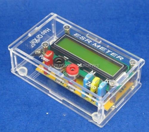 Capacitor/capacitance esr in-circuit inductance resistance meter lc meter + case for sale