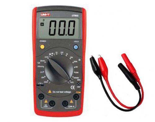 UT602 Inductance Resistors LCD Digital Meter / LR