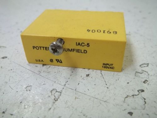 LOT OF 2 POTTER &amp; BRUMFIELD IAC-5 MODULE *NEW OUT OF A BOX*