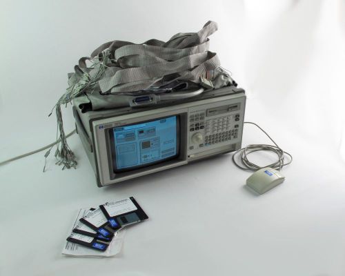 Hp / agilent 1661c 102-channel benchtop logic analyzer w/ software, probes, etc. for sale