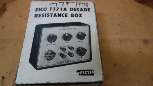 EICO 1171A DECADE RESISTANCE BOX