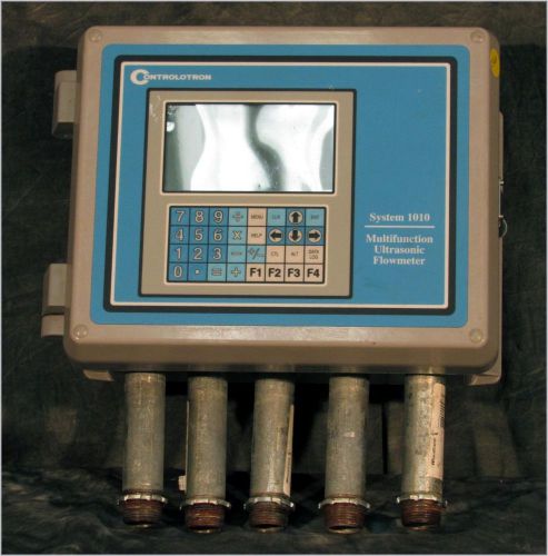 CONTROLOTRON 1010 ULTRASONIC FLOWMETER 1010EDNRE-T1KGS