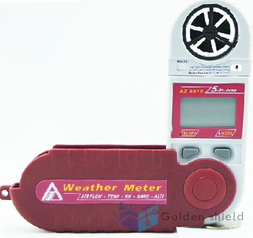 AZ-8910 5in1 Flow Anemometer/Temperature/Humidity/Atmospheric Pressure/Dew Point
