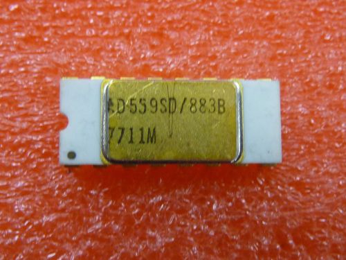 1 One Analog Devices AD559SD/883B Mil D/A converter Repl Mot 1408 &amp;1409 Gold NOS