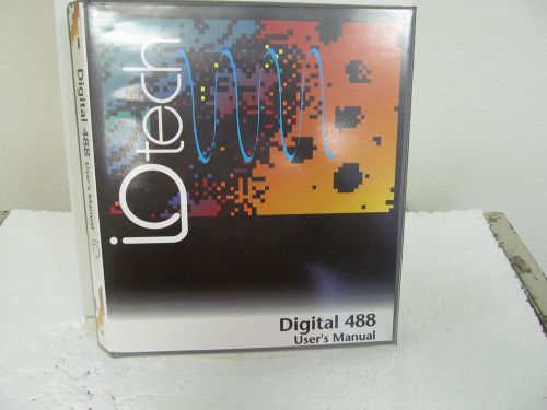IOtech Digital 488 &amp; 488 OEM I/O Interface Instruction Manual