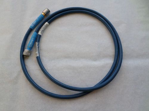 SUHNER + SUCOFLEX 100 104PEA  COAX N Male Plug APC 7 RF Test Cable