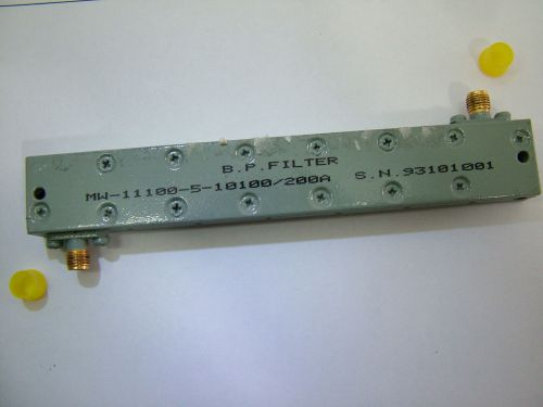 RF BANDPASS FILTER CF 20.7GHz BW 2.5GHz MW-11100-5-10100/200A
