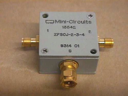 Mini Circuits ZFSCJ-2-3-4, coaxial, power splitter/combiner