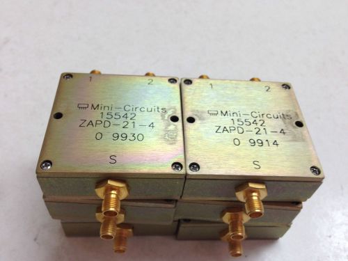 MINI CIRCUITS ZAPD-21 2WAY 500-2000 MHZ POWER SPLITTER SMA