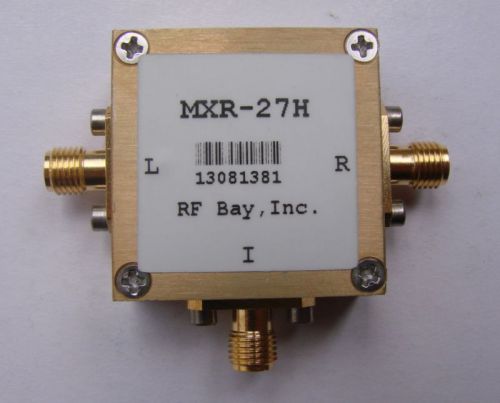 1-2700mhz level 17 frequency mixer, mxr-27h, new, sma for sale