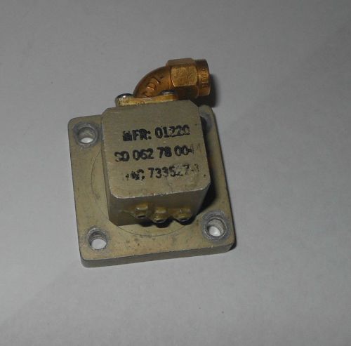 WR62 Waveguide to Coax adapters SMA right Angle RF Junk