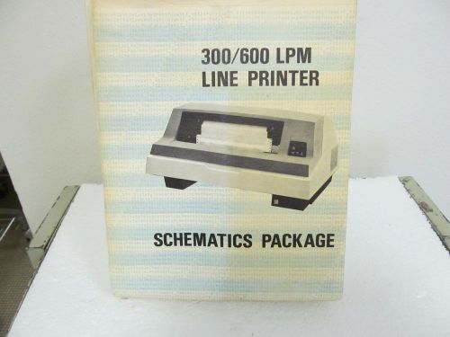 Dataproducts B300/B600  &#039;B&#039; Series Line Printer Schematics Package
