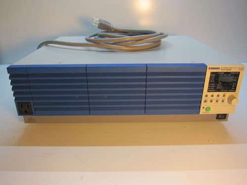 Kikusui pcr1000m variable freq/volt ac power supply.  output capacity 1000va for sale