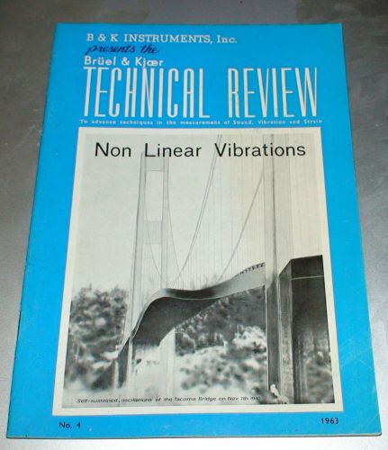 Bruel &amp; Kjaer Technical Review No.4 1963 - Non Linear Vibrations