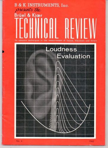 Bruel &amp; Kjaer Technical Review No.2 1962 - B &amp; K Instruments Inc.