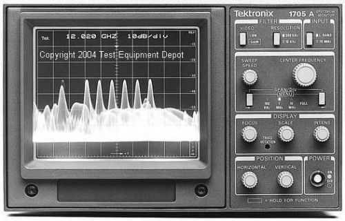 Tektronix 1705A, Spectrum Monitor, Refurbished